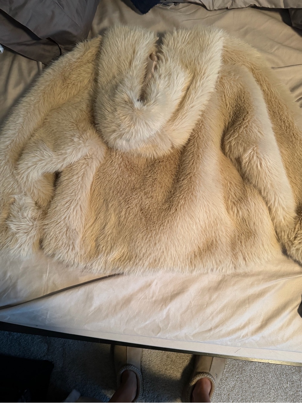Free People Faux fur Piper Pullover - Picture 4 of 4